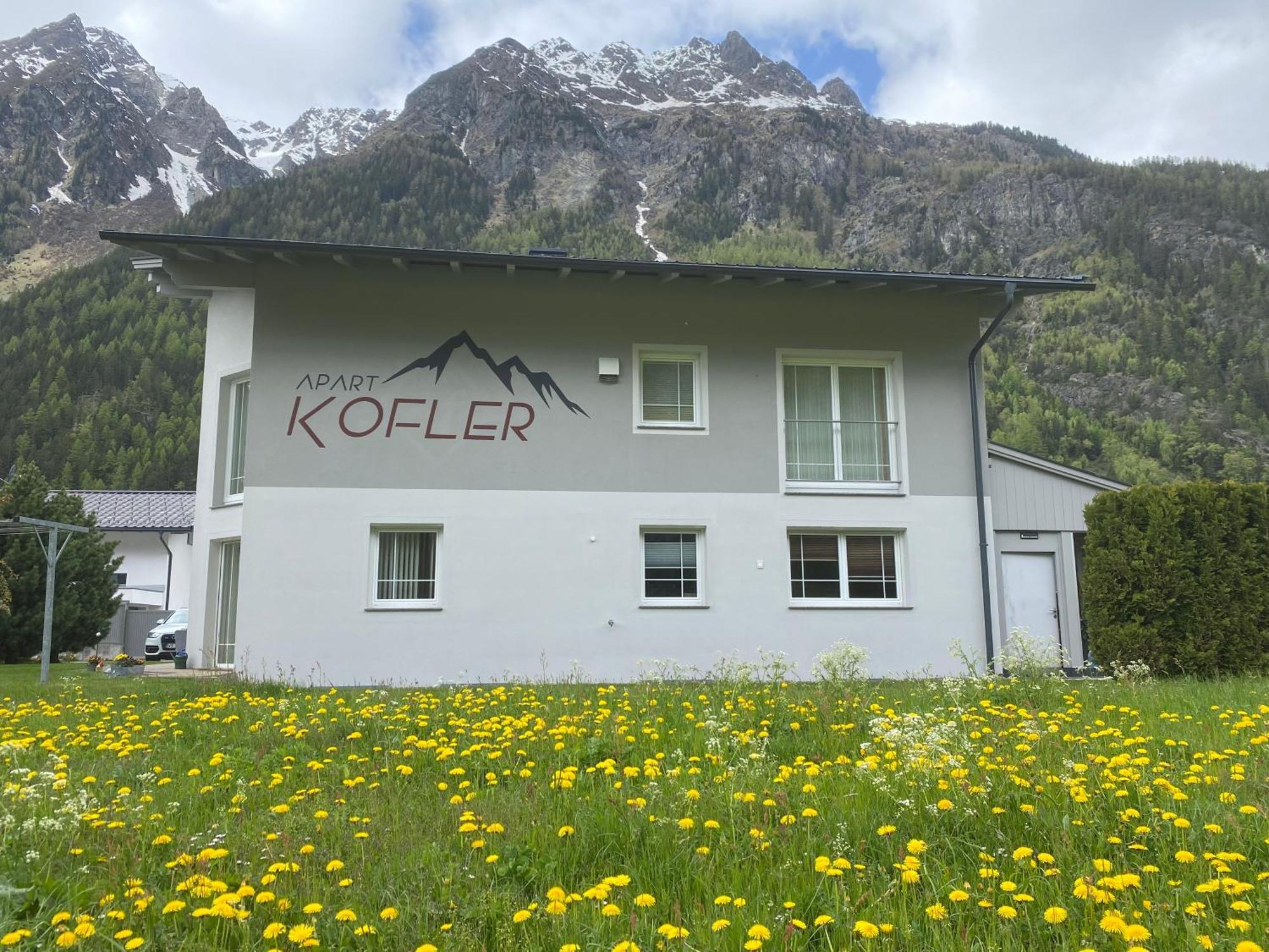 Apart Kofler Längenfeld Buitenkant foto