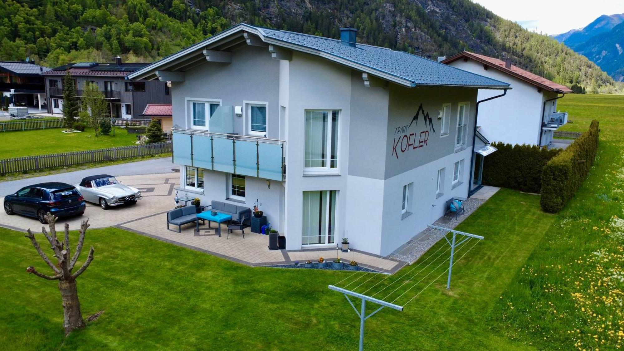 Apart Kofler Längenfeld Buitenkant foto
